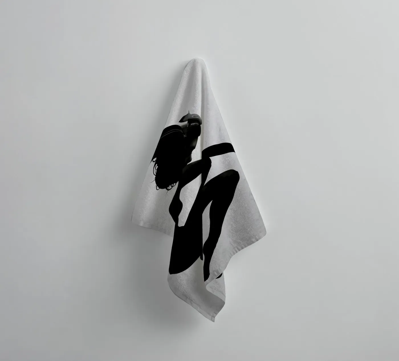 Meander towel by Ruben Ireland