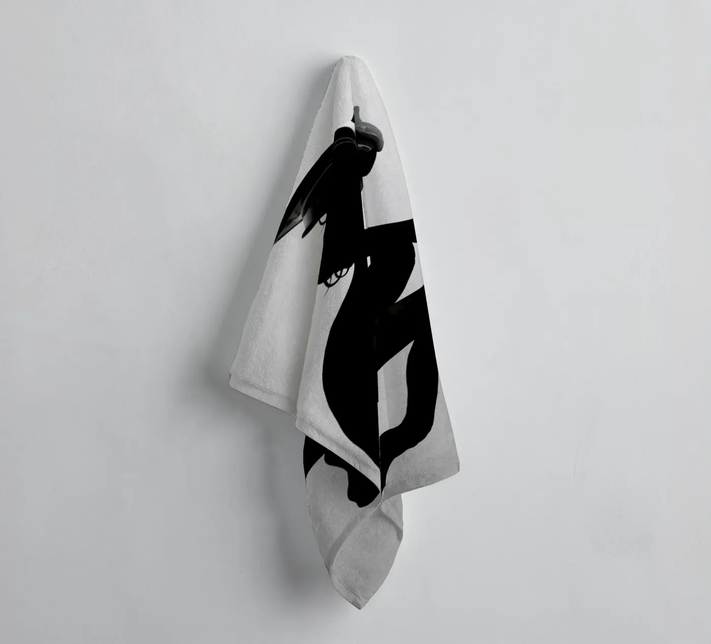 Meander towel by Ruben Ireland