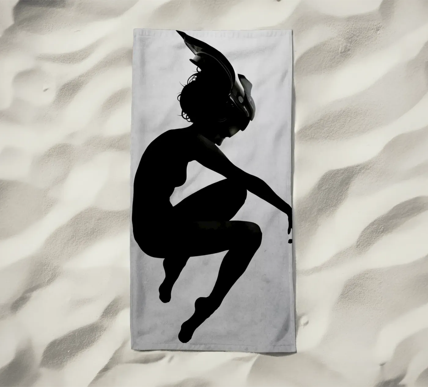 Meander strandhanddoek van Ruben Ireland