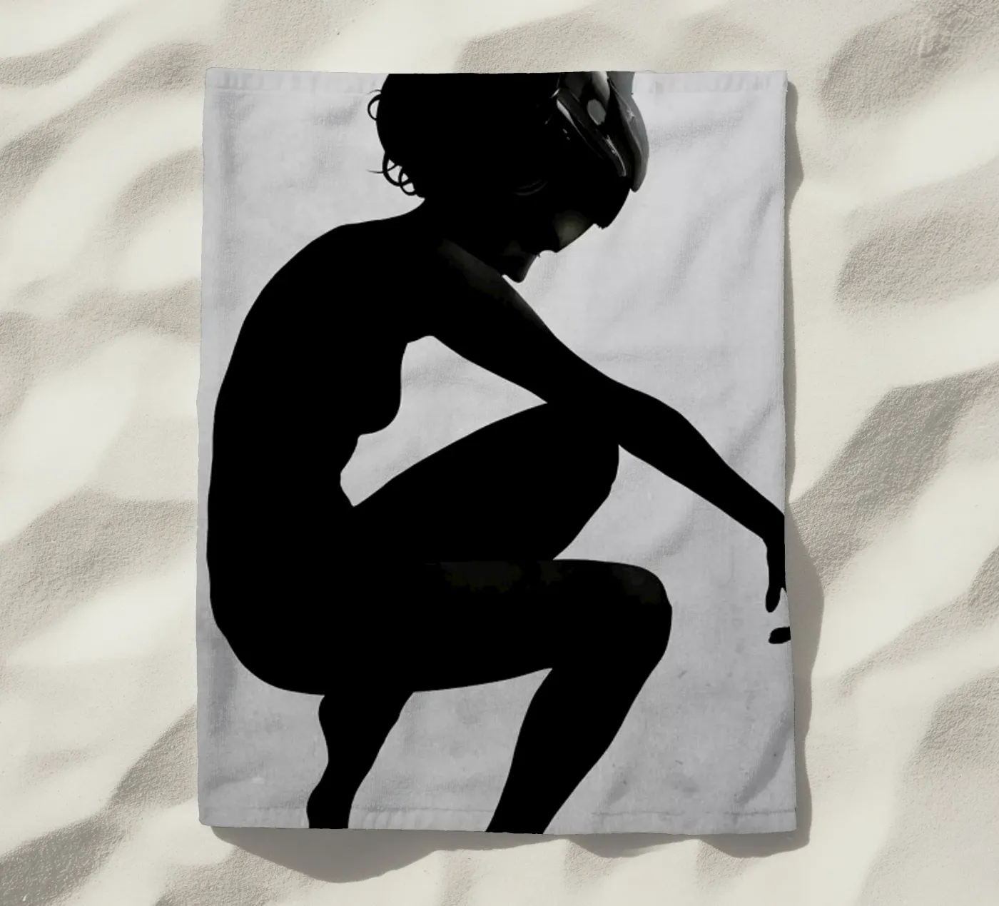 Meander strandhanddoek van Ruben Ireland