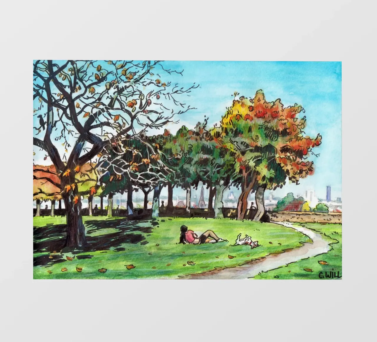 Parco Meudon telo in pvc da C.WILL