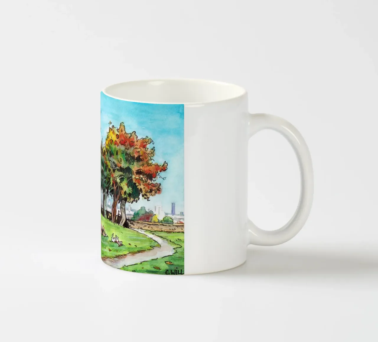 Parco Meudon tazza in ceramica da C.WILL