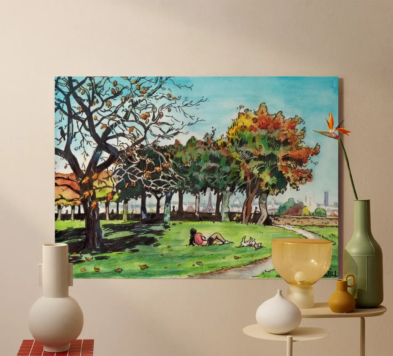 Parco Meudon plexiglass da C.WILL