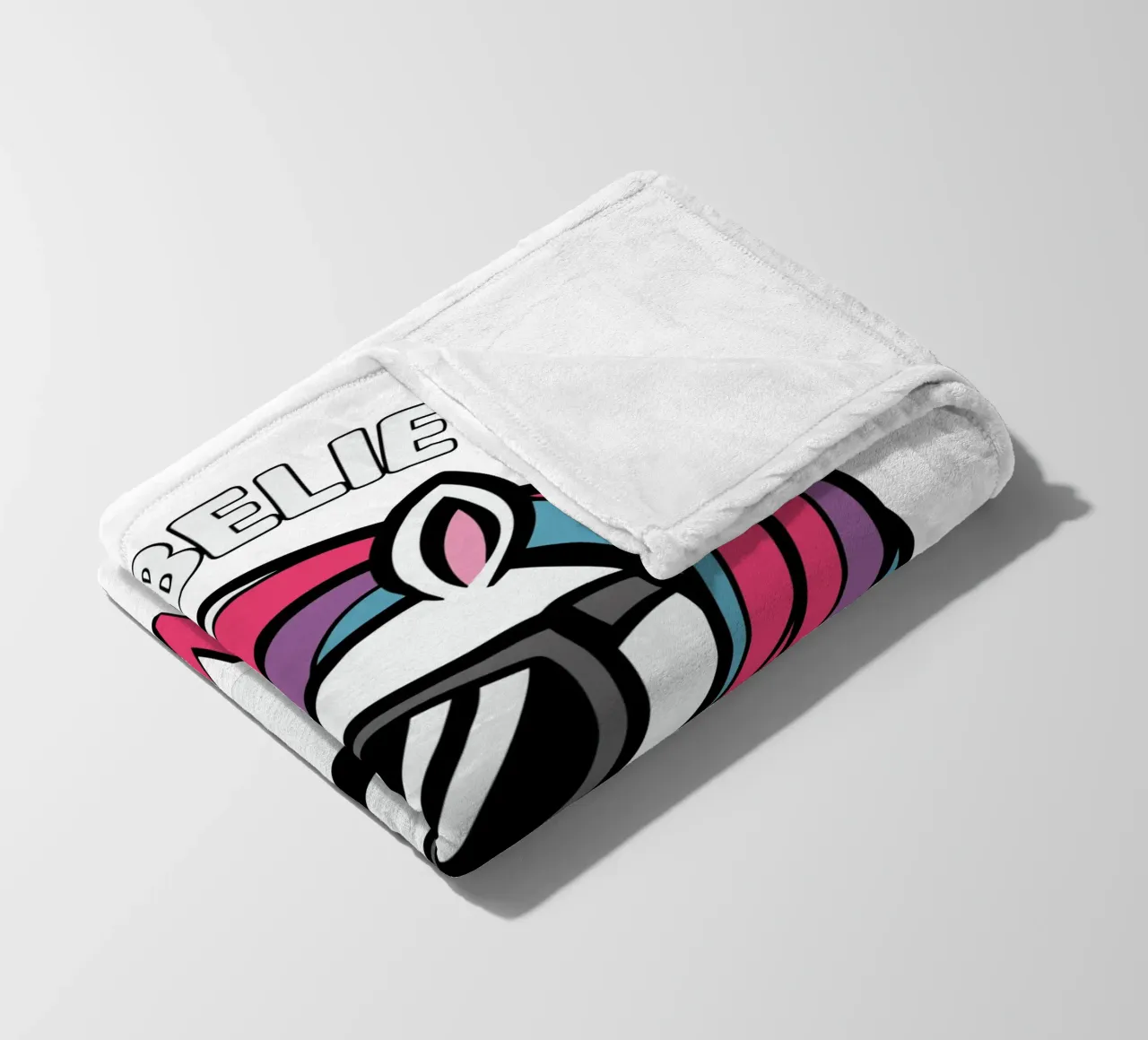 I don't believe in humans coperta in pile da edsonramosart