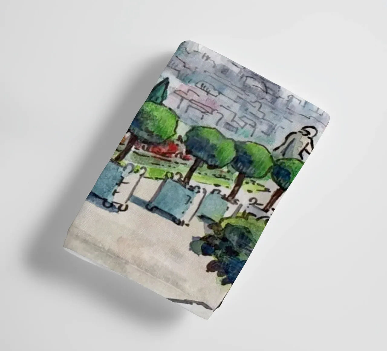 View from Saint-Cloud towel by C.WILL
