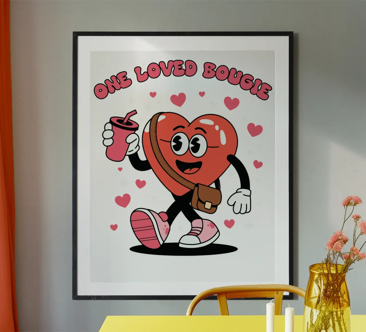 One Loved Bougie poster da edsonramosart