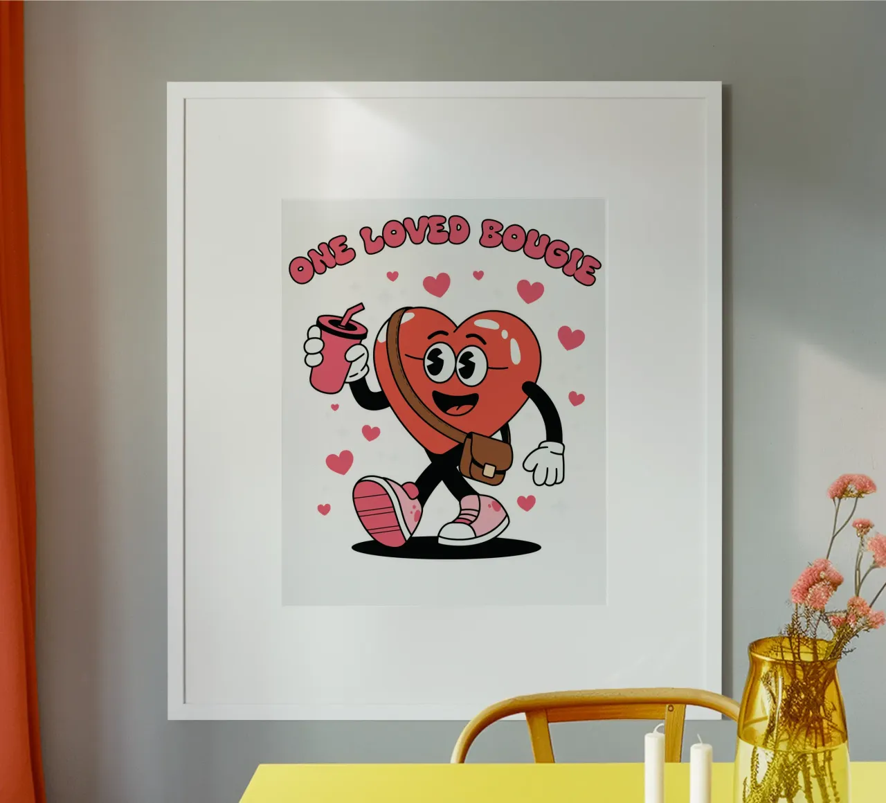 One Loved Bougie poster da edsonramosart