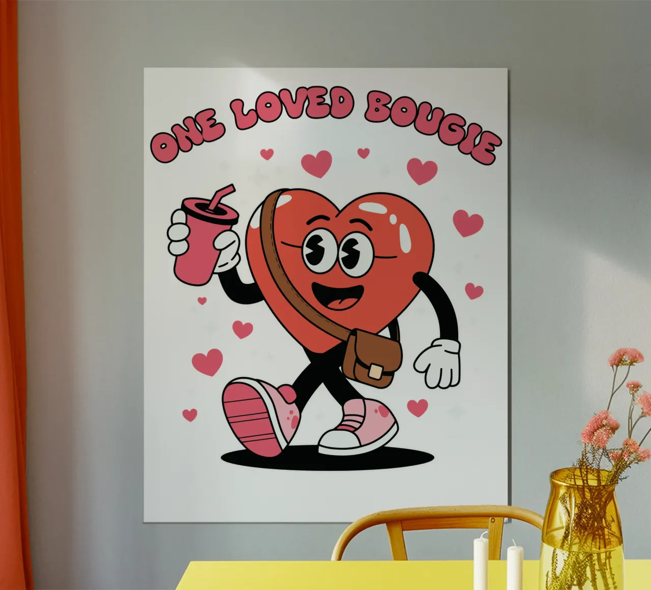 One Loved Bougie poster da edsonramosart