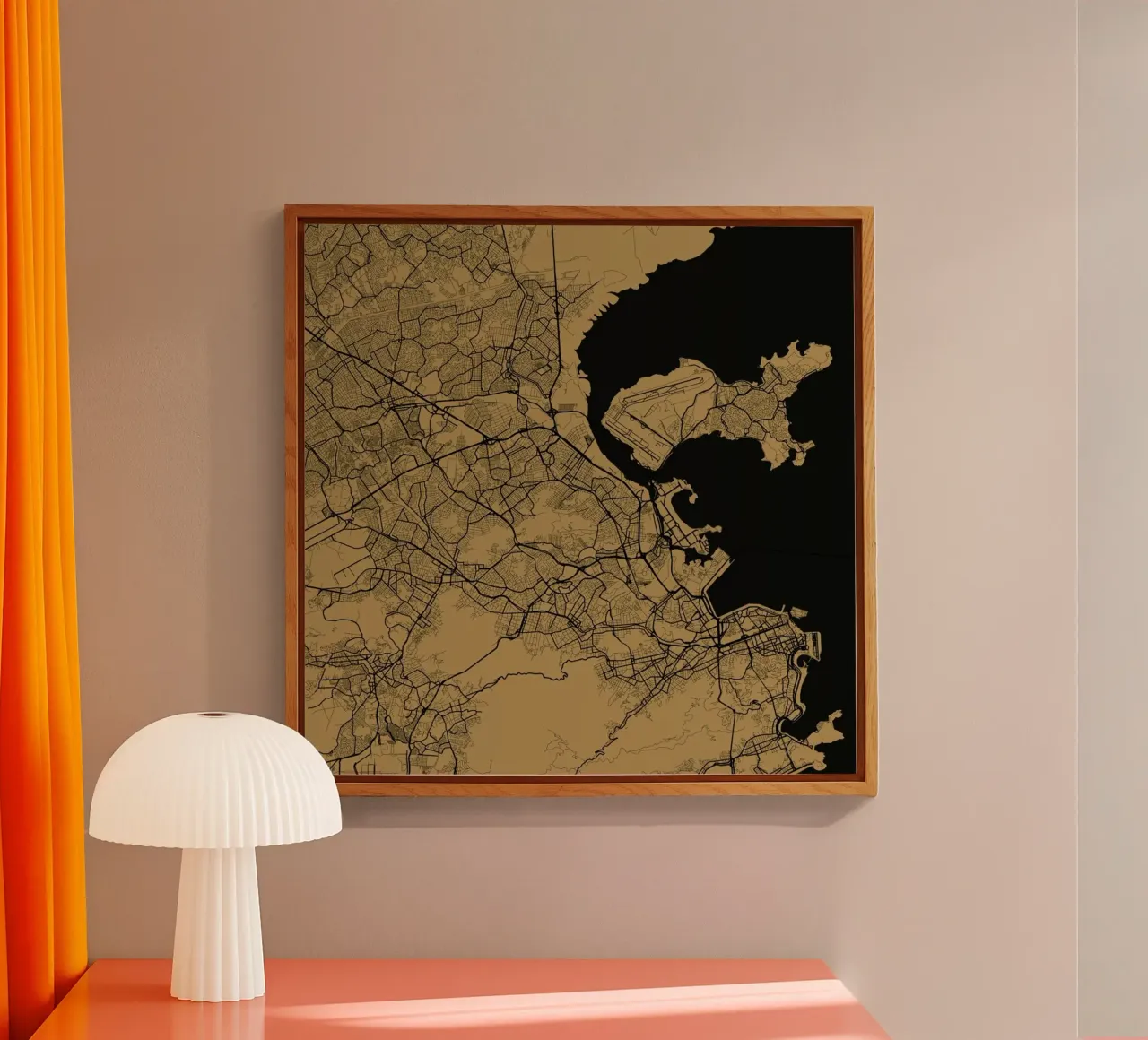 Rio Brown plexiglass da Urban Maps