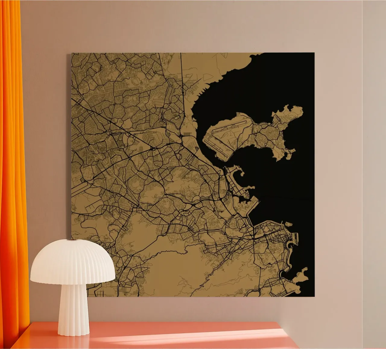 Rio Brown plexiglass da Urban Maps
