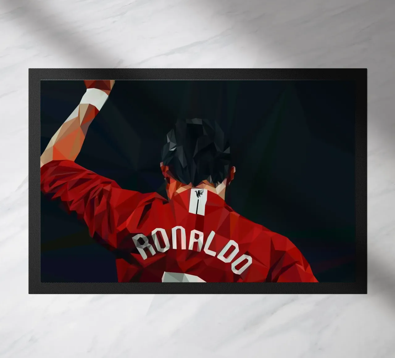 C. Ronaldo Football Player zerbino da Low poly art