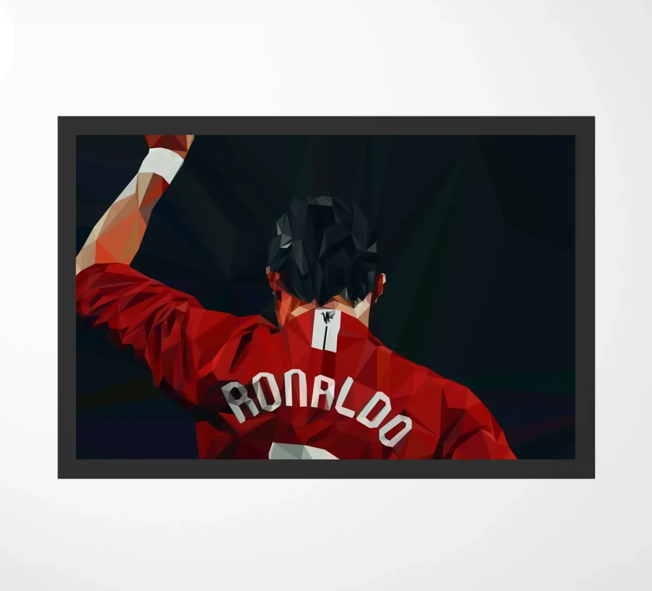 C. Ronaldo Football Player zerbino da Low poly art