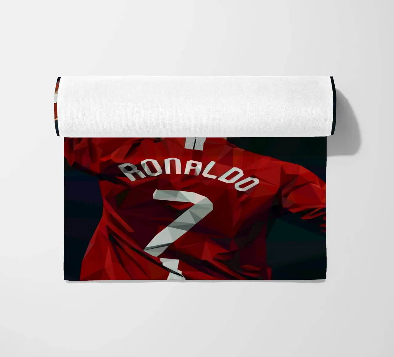 C. Ronaldo Football Player telo mare da Low poly art