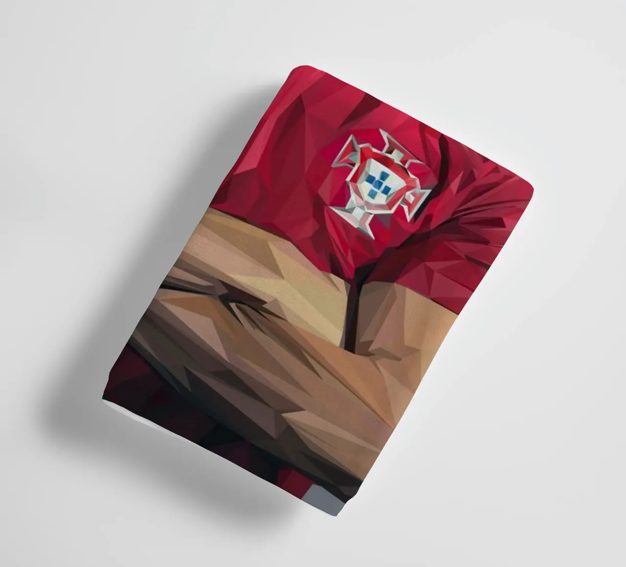 Ronaldo PRTGL asciugamano da bagno da Low poly art