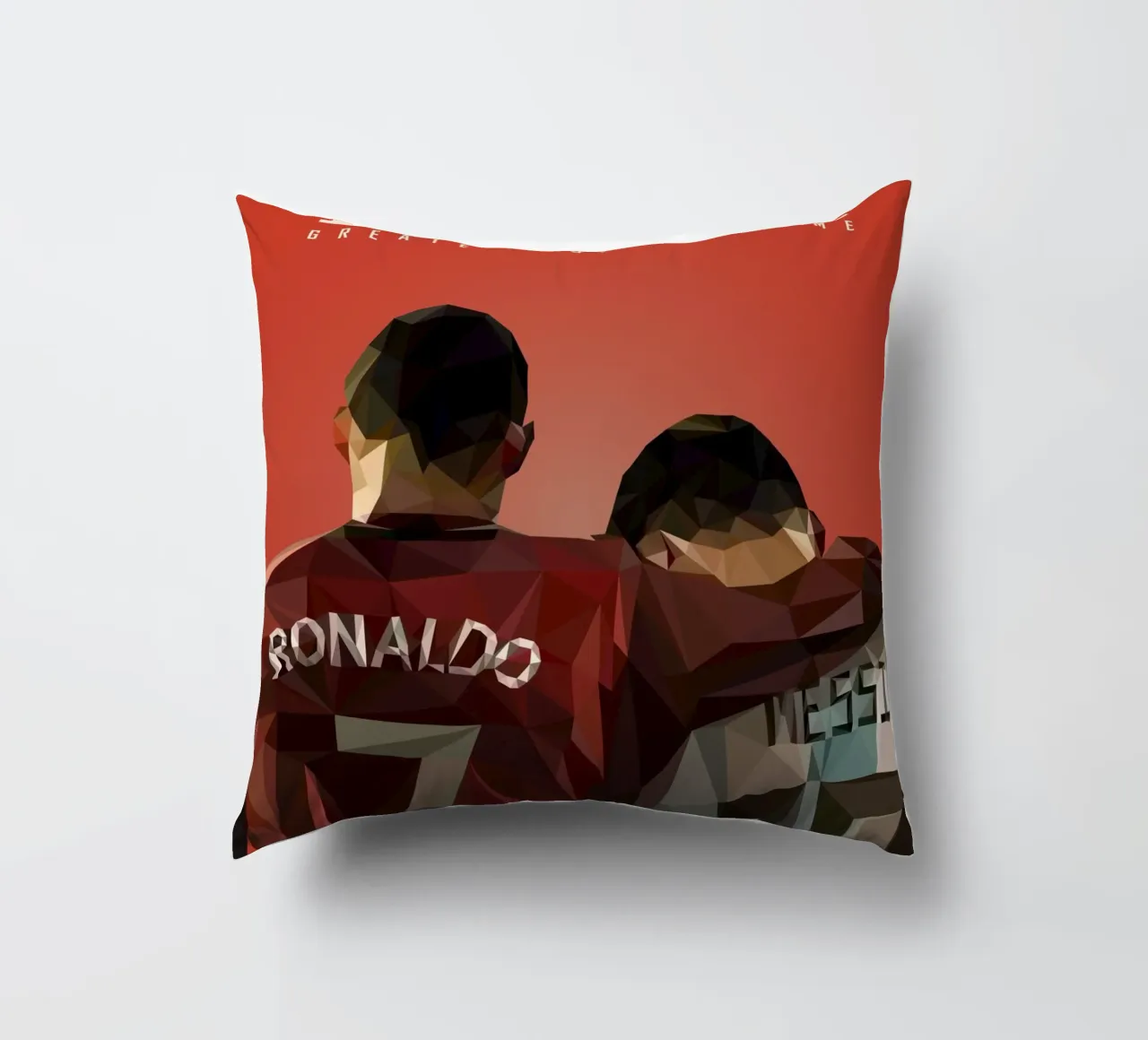 The Goat cuscino da Low poly art