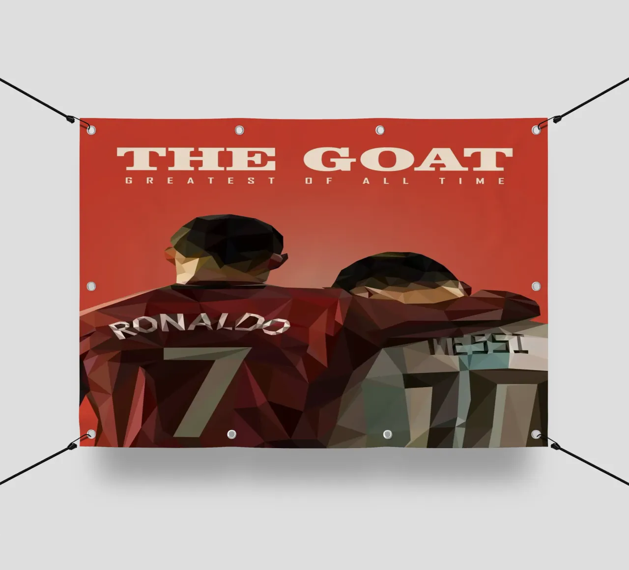 The Goat telo in pvc da Low poly art