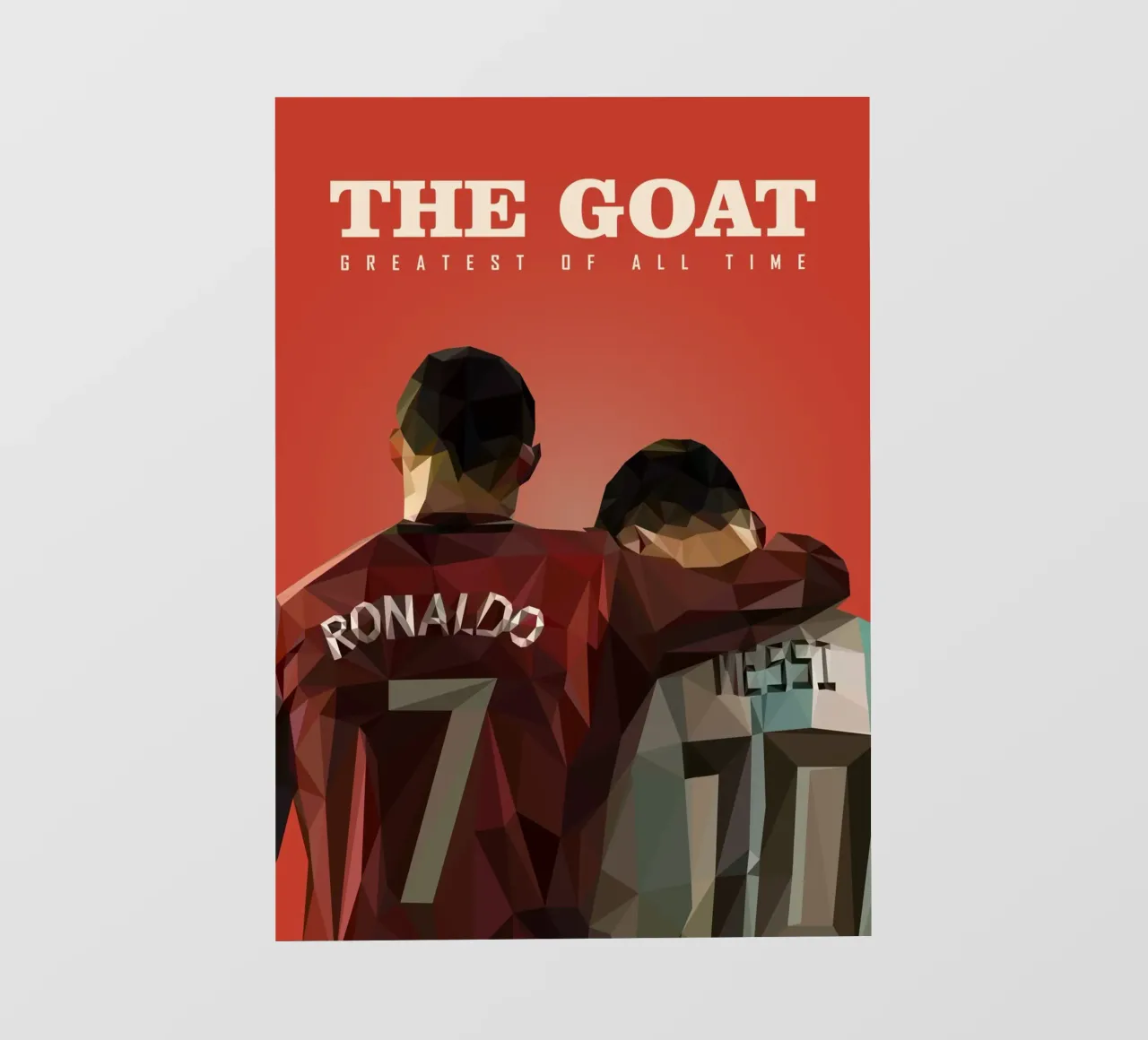 The Goat telo in pvc da Low poly art