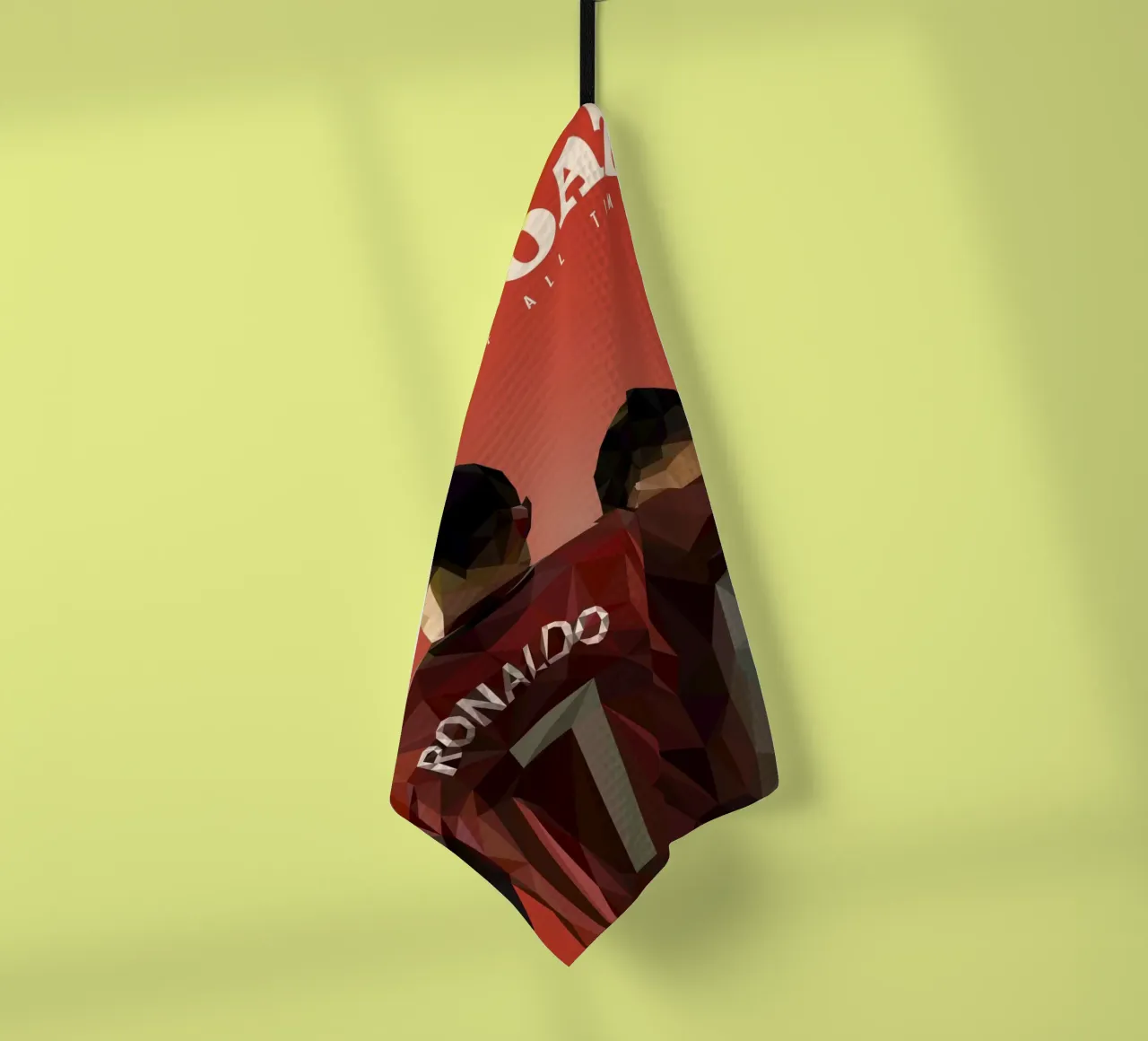 The Goat canovaccio da cucina da Low poly art