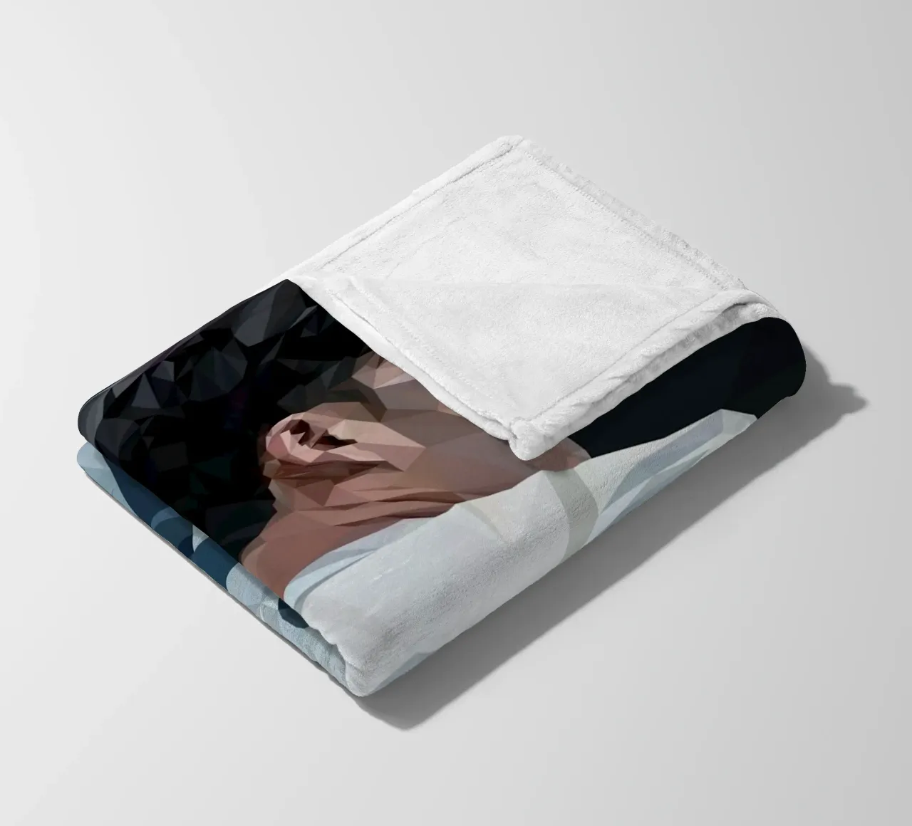 Son the Football Player coperta in pile da Low poly art