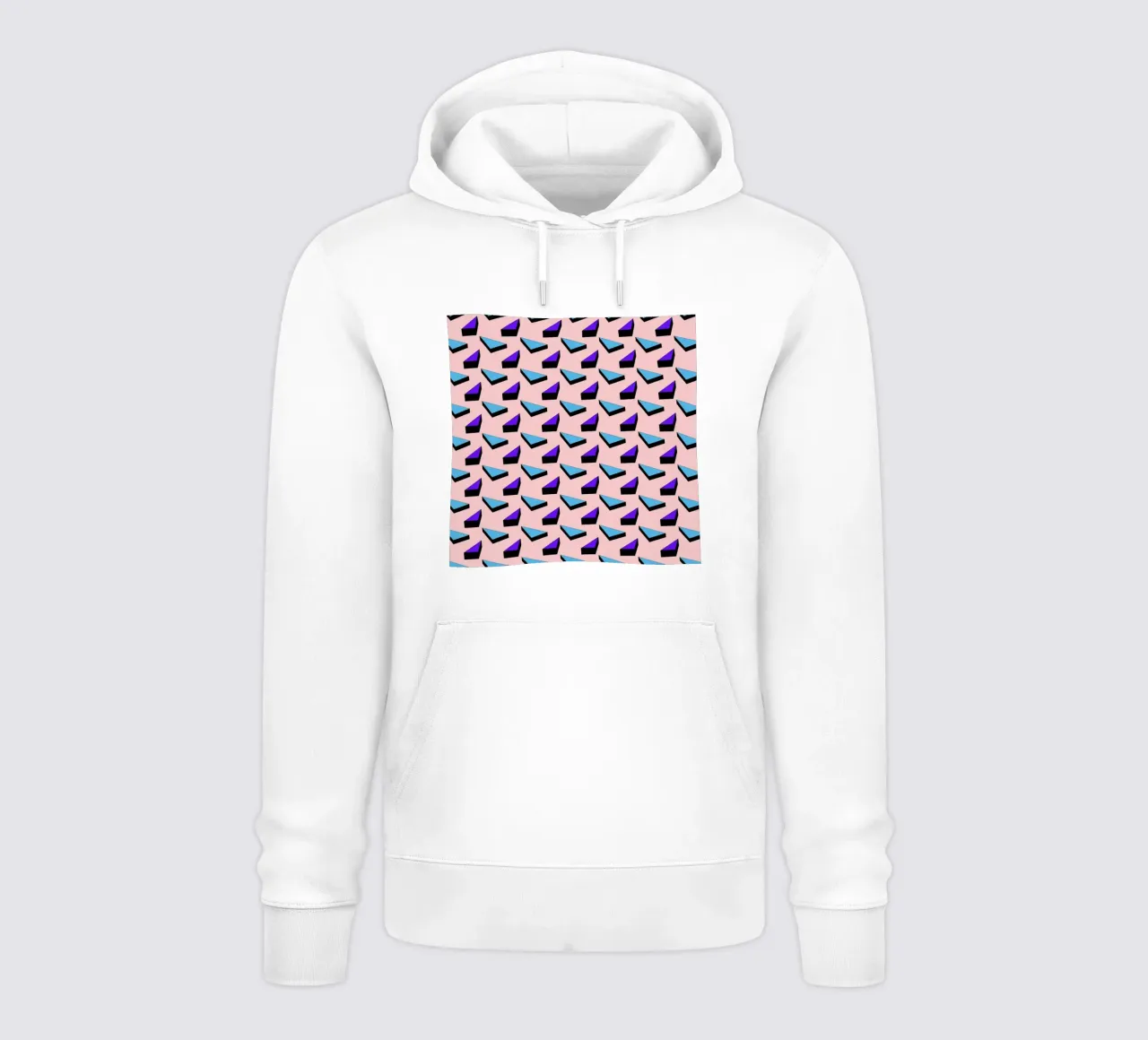 Geometric Candy felpa con cappuccio da Vasare Nar