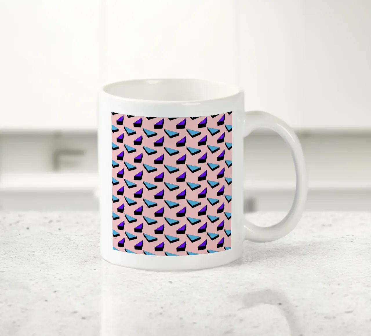 Geometric Candy tazza in ceramica da Vasare Nar