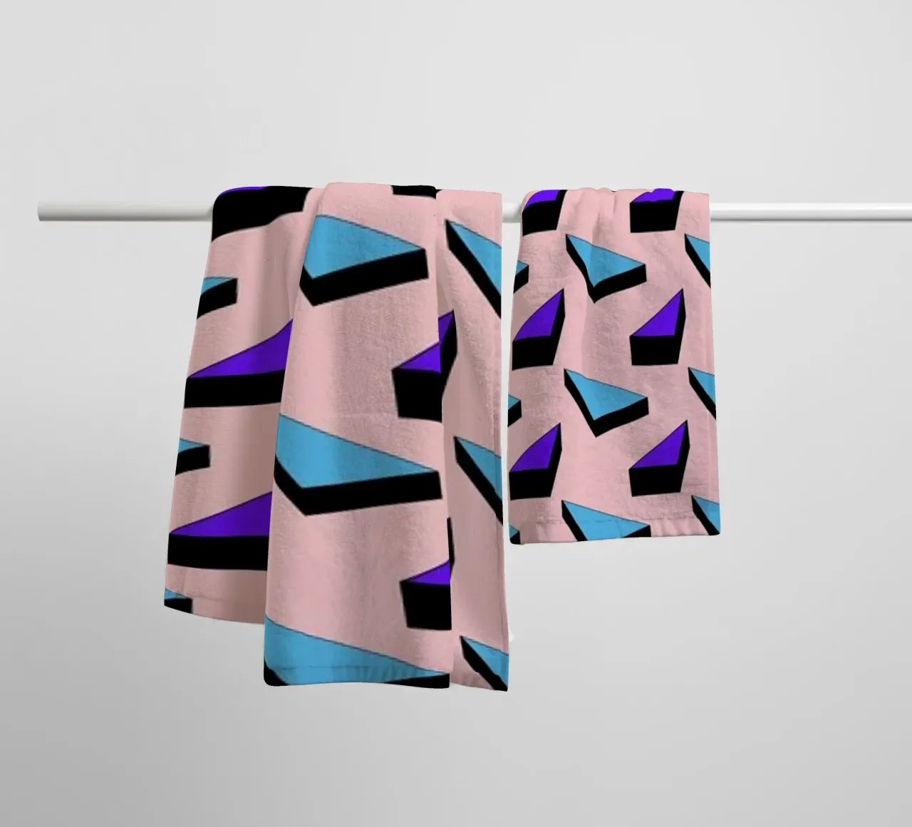 Geometric Candy asciugamano da bagno da Vasare Nar