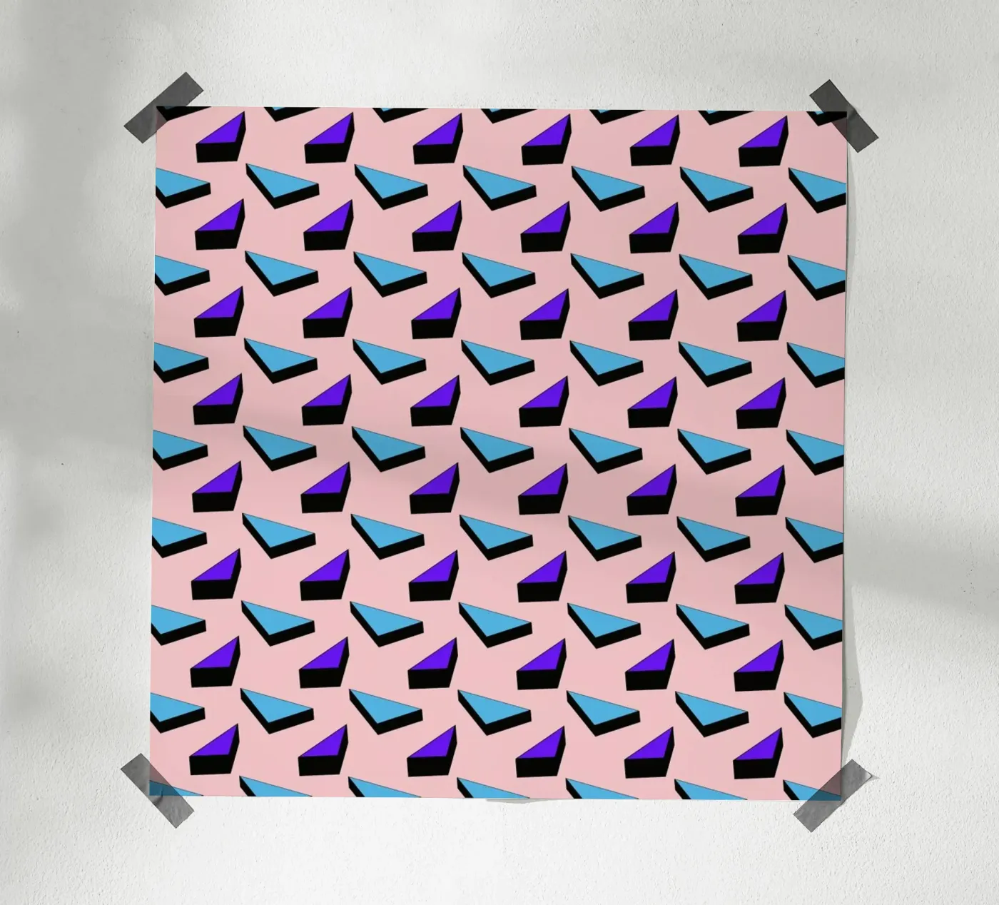 Geometric Candy poster by Vasare Nar
