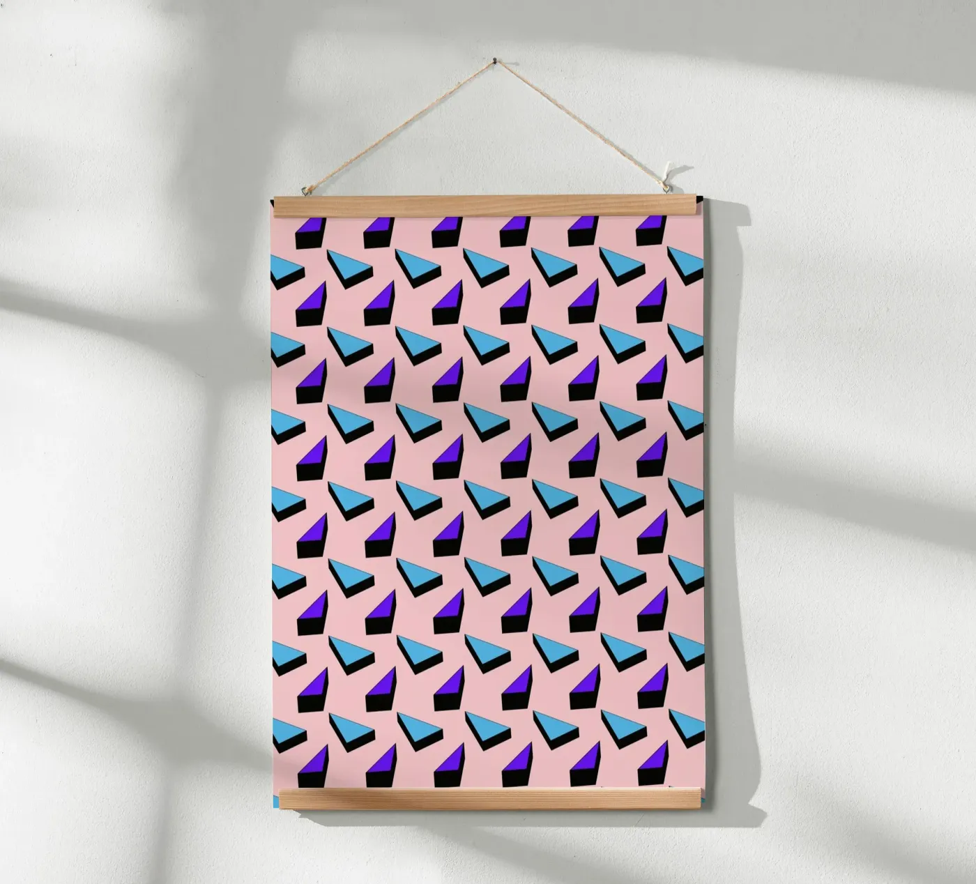 Geometric Candy poster by Vasare Nar