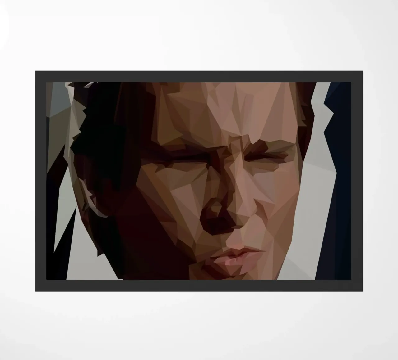 Sigma Man zerbino da Low poly art