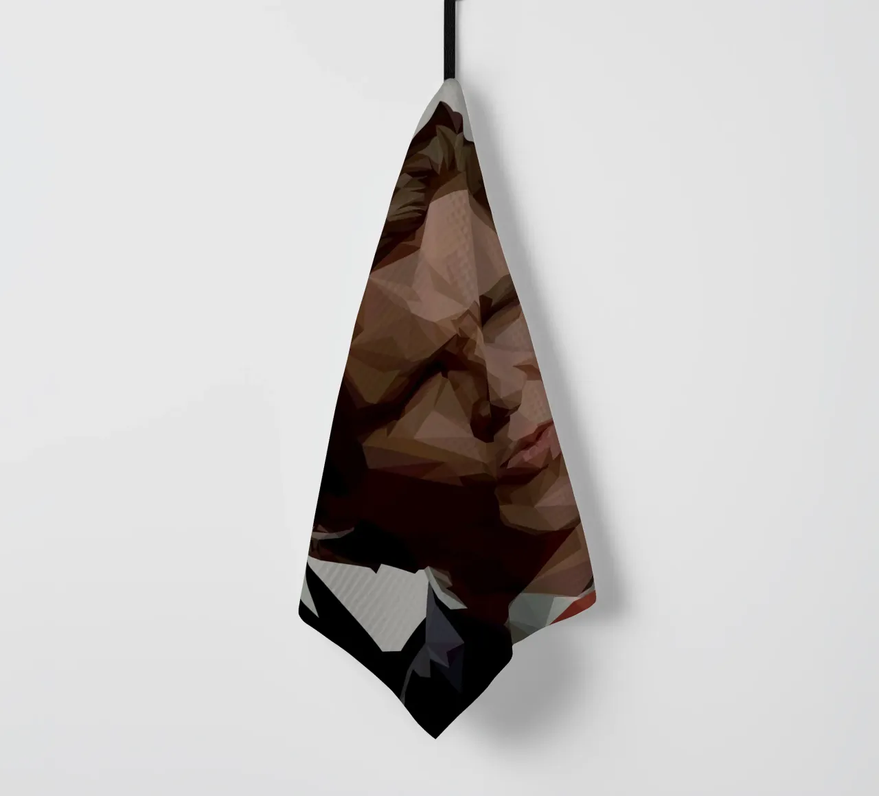 Sigma Man canovaccio da cucina da Low poly art