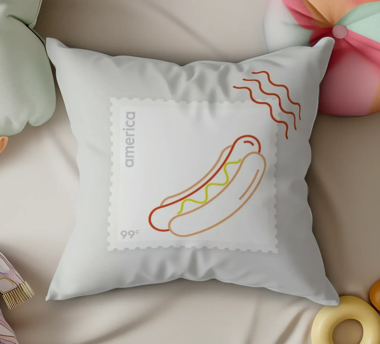 Hotdog cuscino da Dean Smith