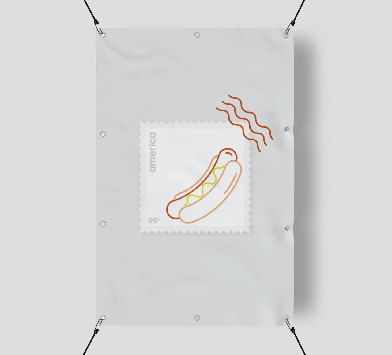 Hotdog telo in pvc da Dean Smith