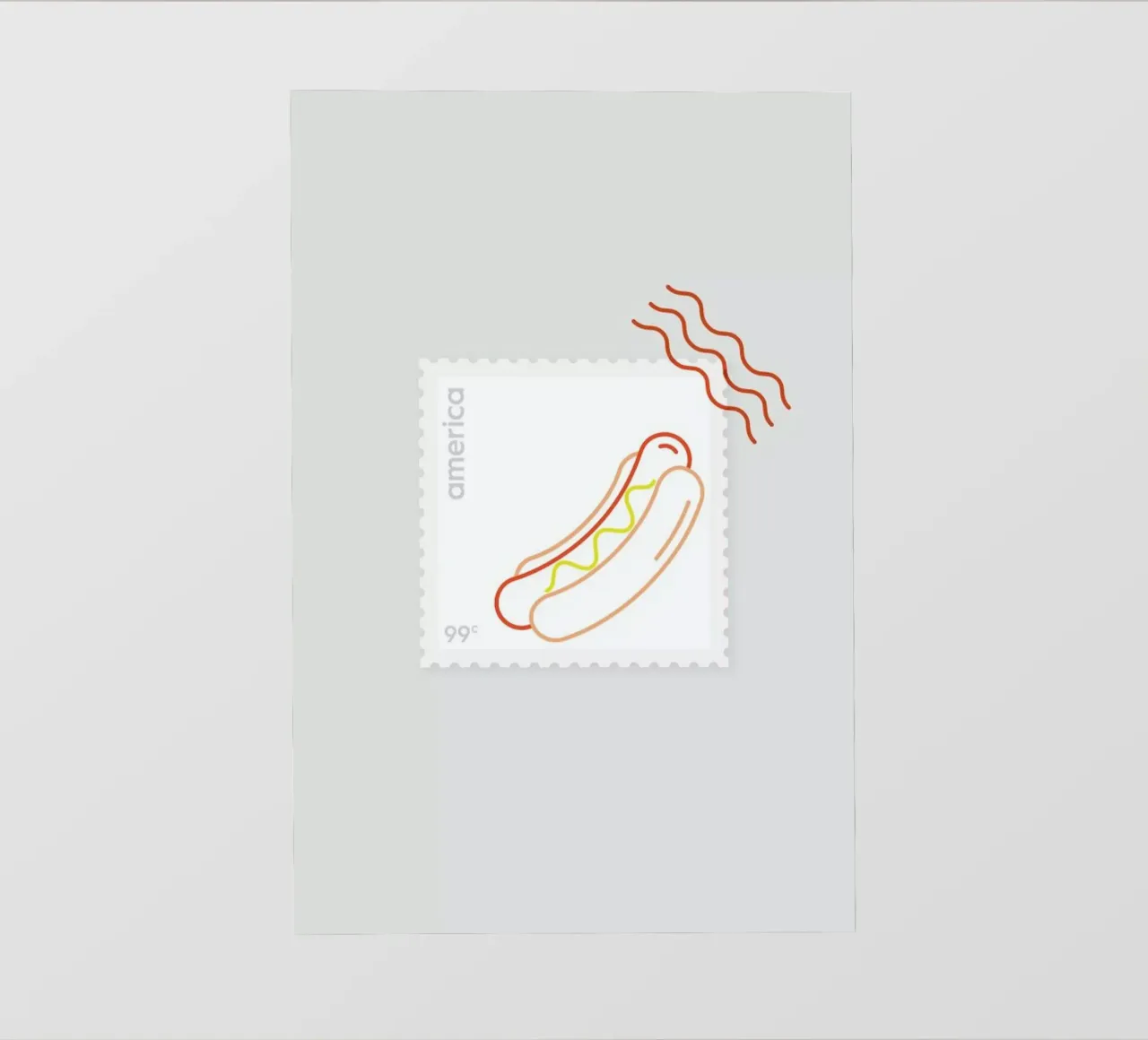 Hotdog telo in pvc da Dean Smith