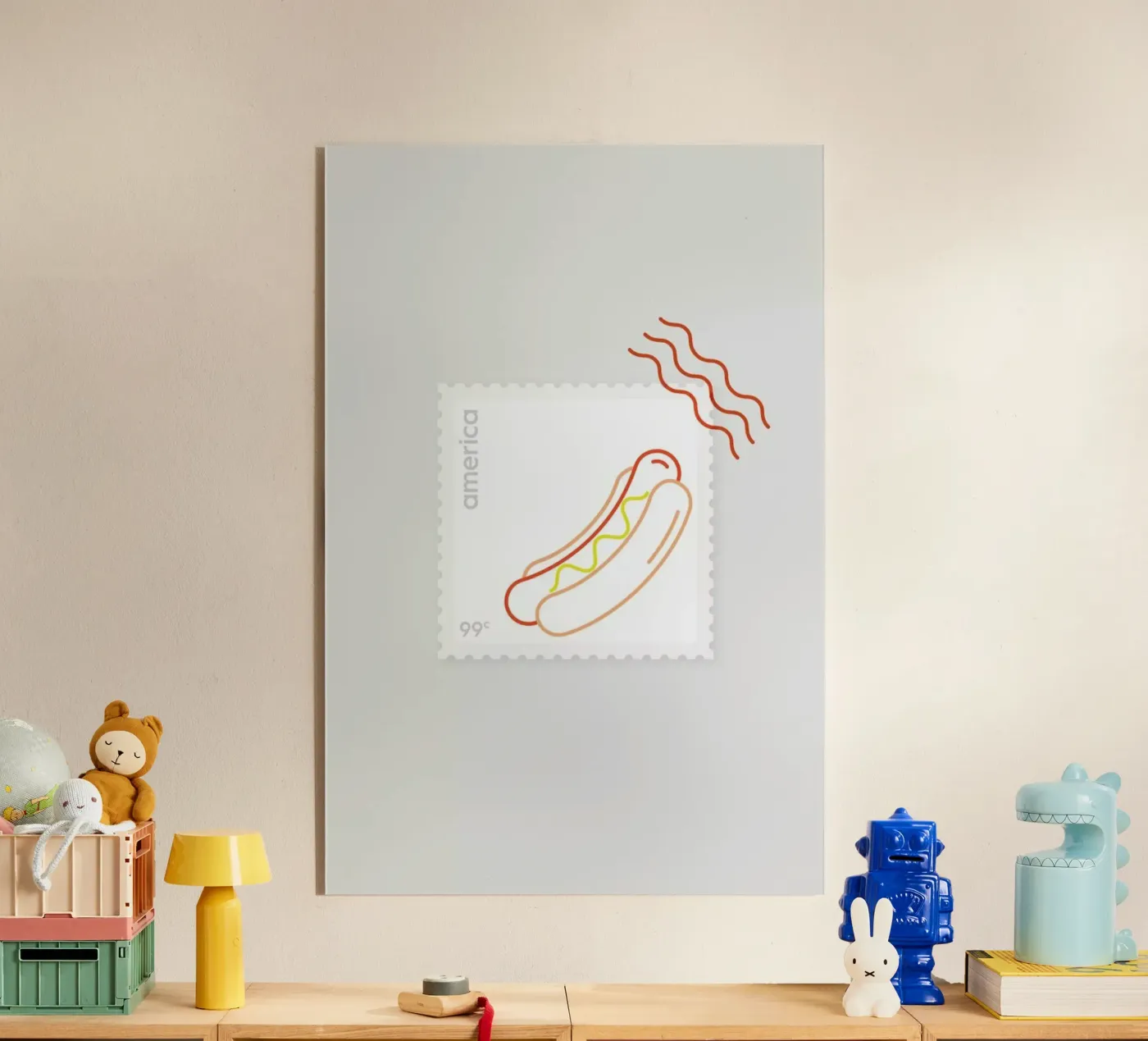 Hotdog plexiglass da Dean Smith