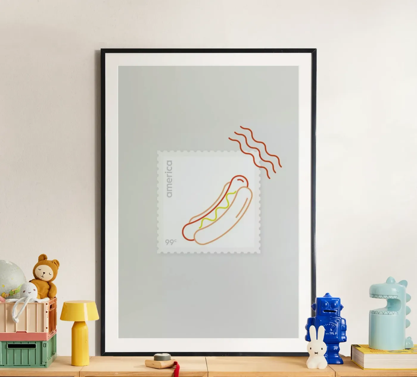 Hotdog poster da Dean Smith
