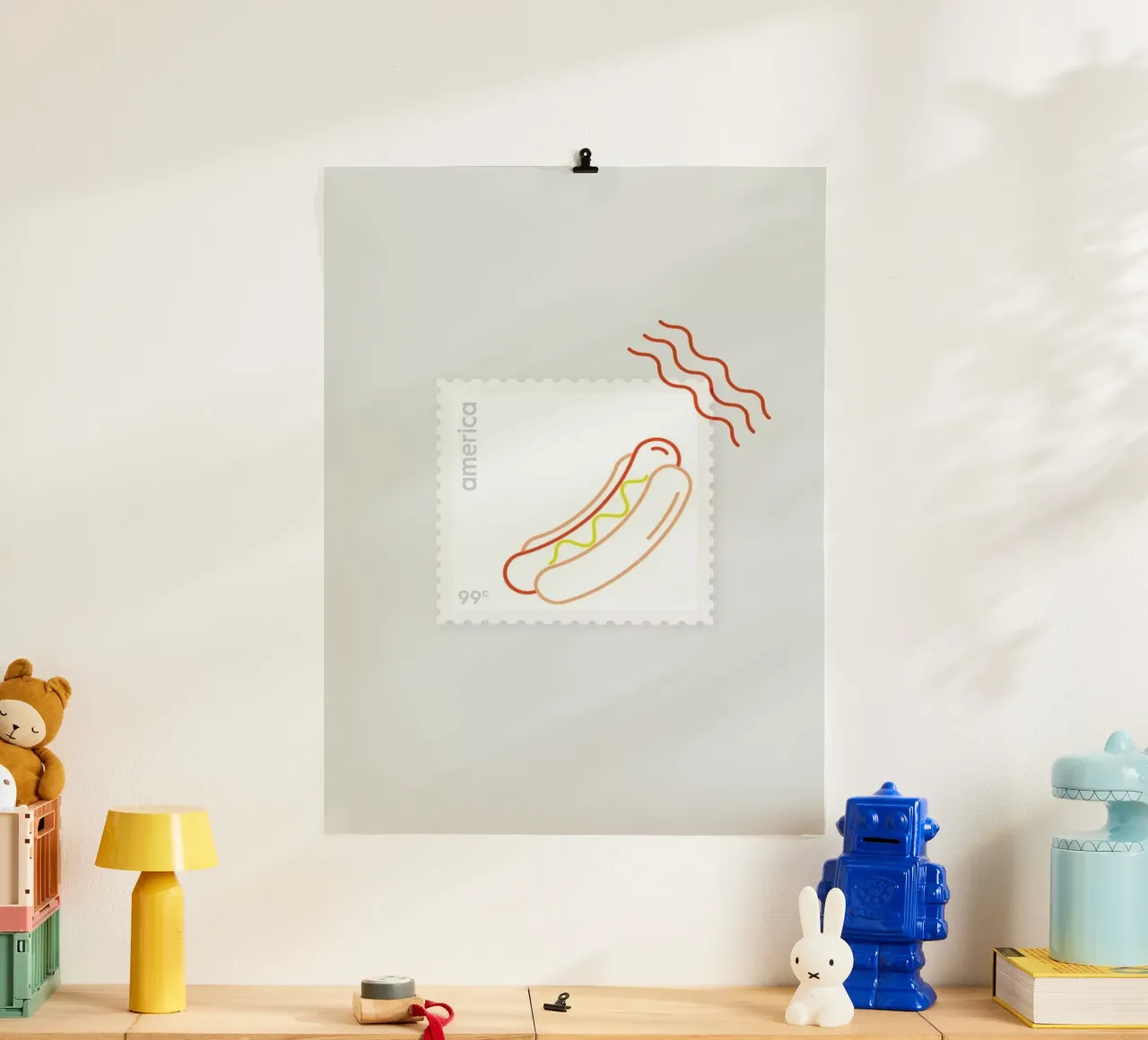 Hotdog carta hahnemühle da Dean Smith
