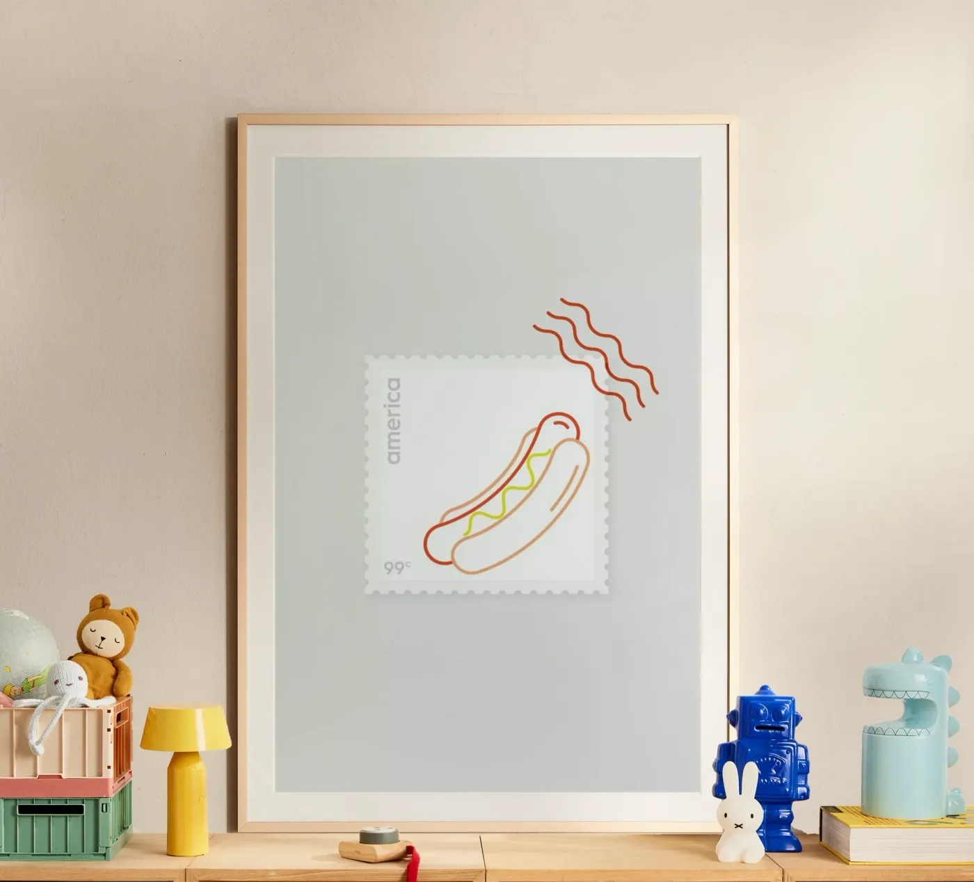 Hotdog poster da Dean Smith