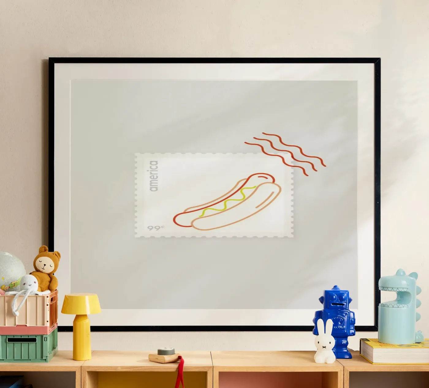 Hotdog poster da Dean Smith