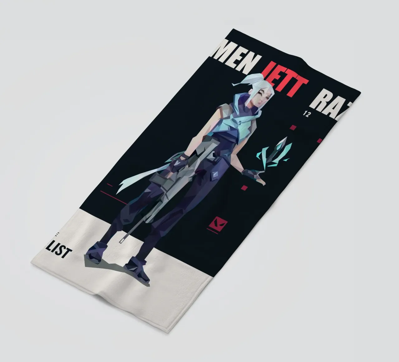 Jett Character game telo mare da Low poly art
