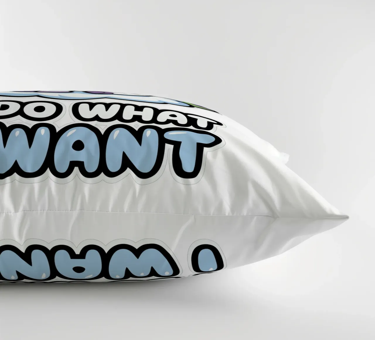 I DO WHAT I WANT cuscino da edsonramosart