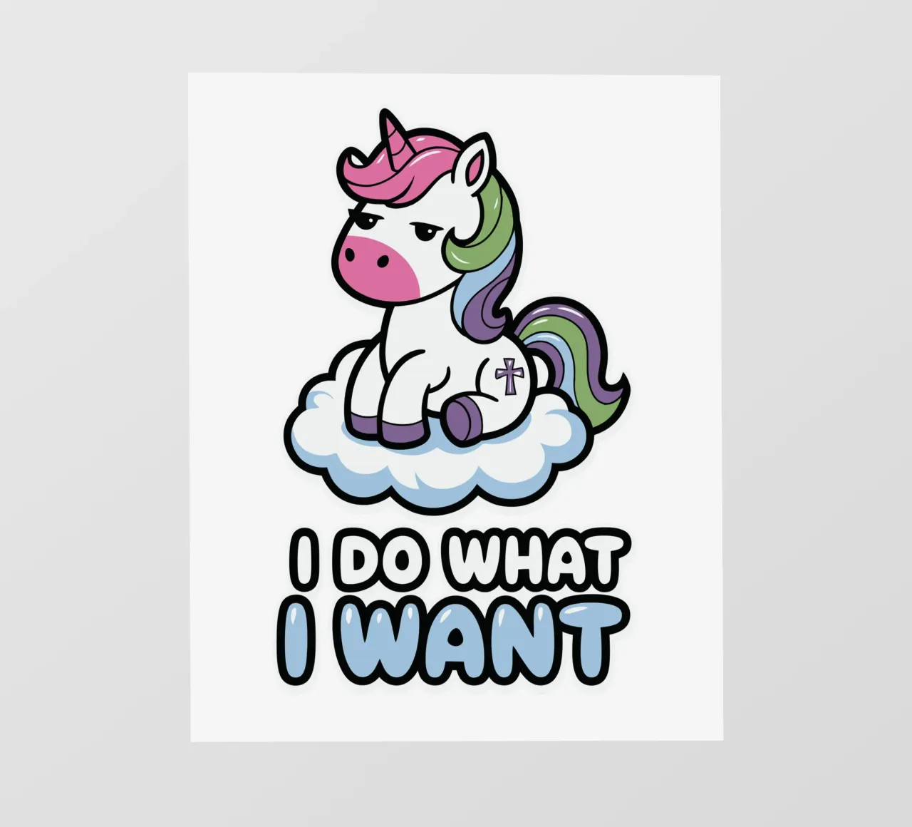 I DO WHAT I WANT pellicola backlit da edsonramosart