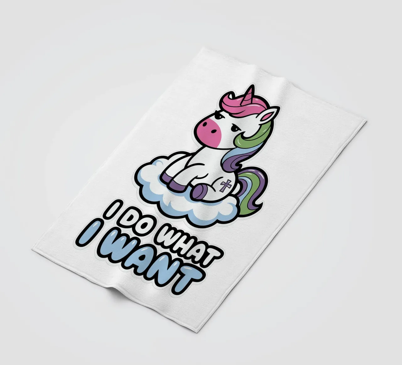 I DO WHAT I WANT coperta in pile da edsonramosart