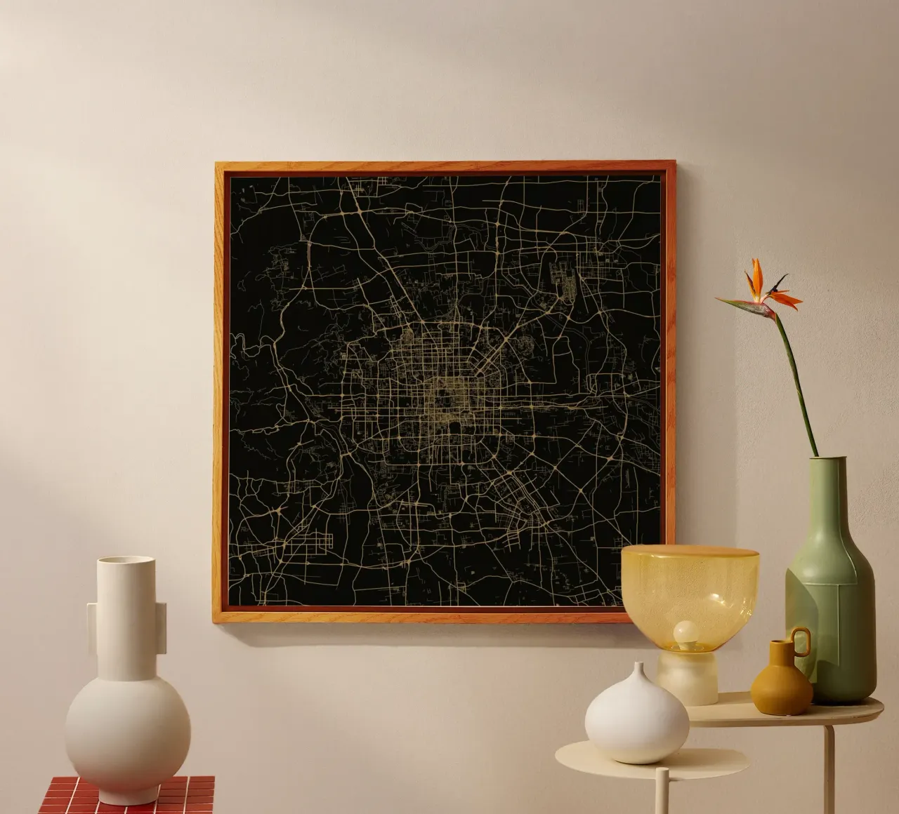 Bejing Brown plexiglass da Urban Maps