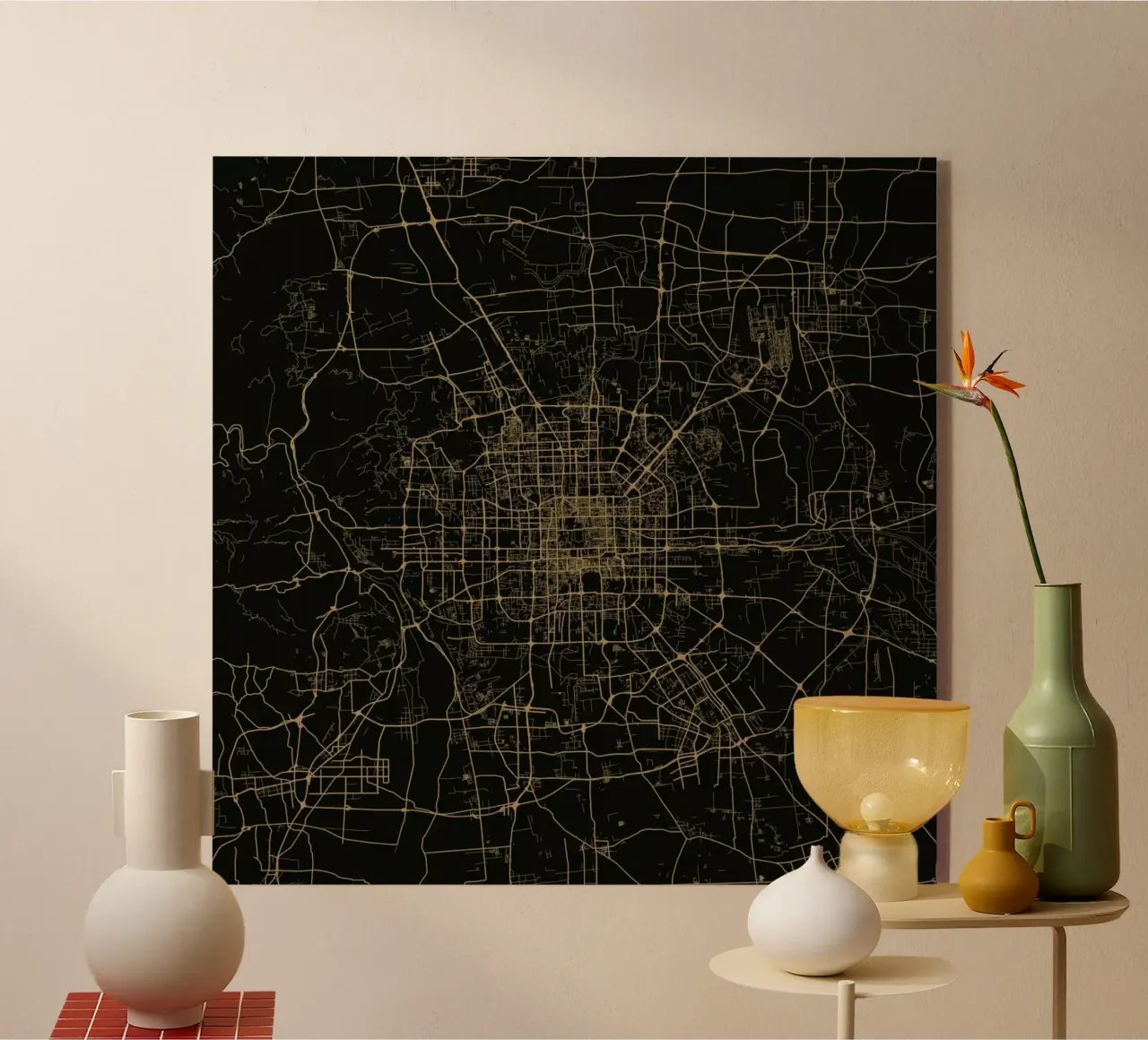 Bejing Brown plexiglass da Urban Maps