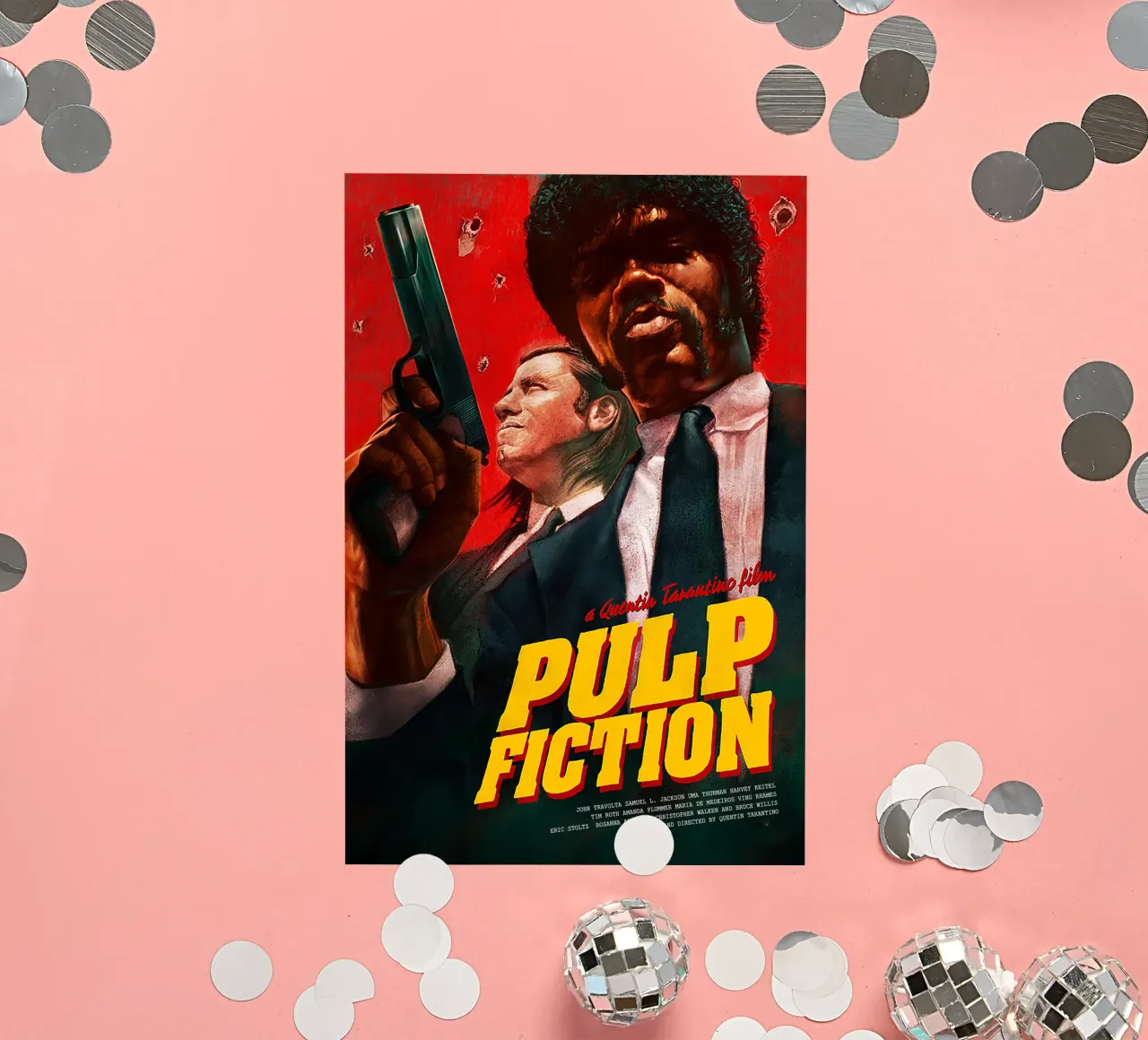 Pulp Fiction Movie Sticker von Attaboy Dsgn
