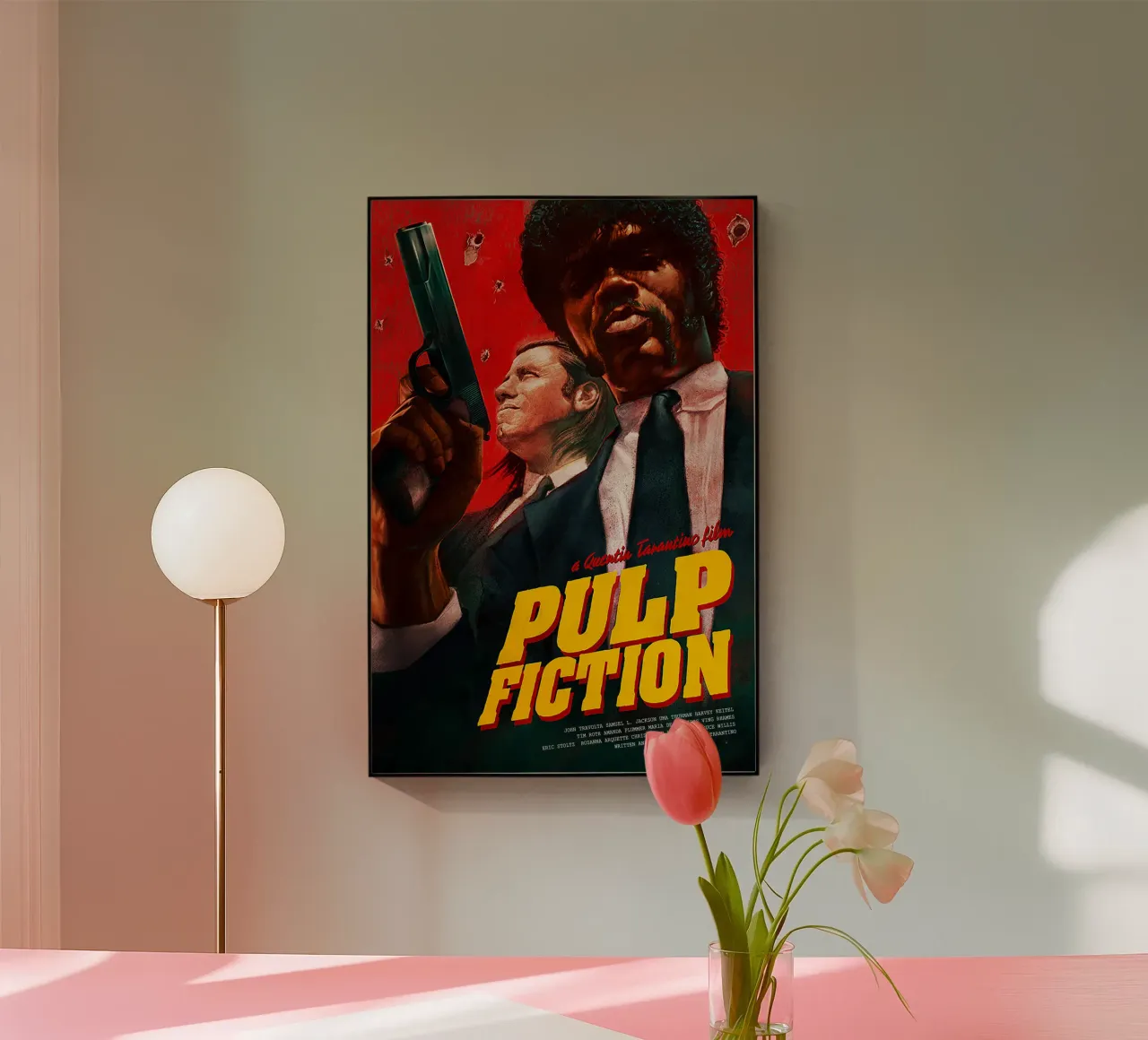 Pulp Fiction Movie plexiglass da Attaboy Dsgn