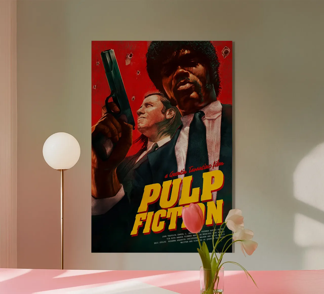 Pulp Fiction Movie plexiglass da Attaboy Dsgn