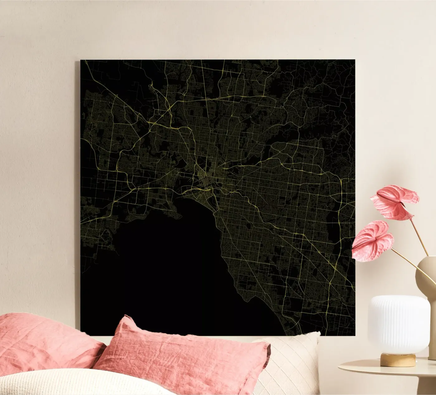 Traffic Melbourne Yellow plexiglass da Urban Maps