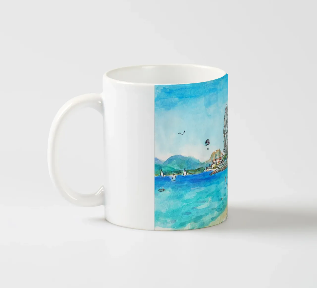 Spiaggia di Saint-Raphael tazza in ceramica da C.WILL