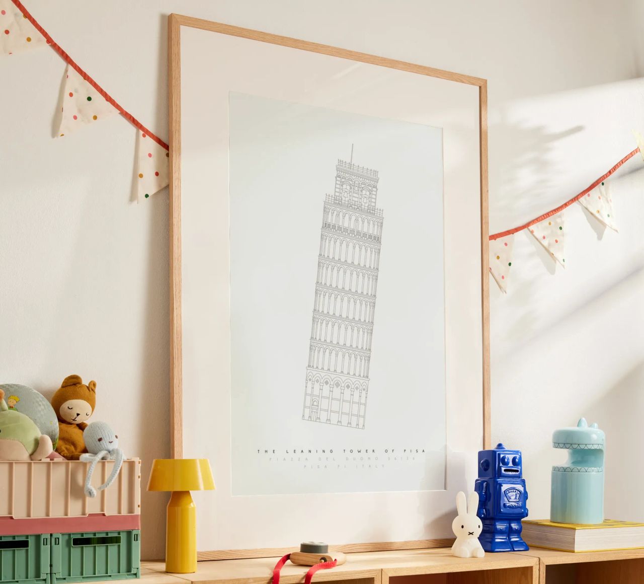 Tower Of Pisa poster de Mat Voyce